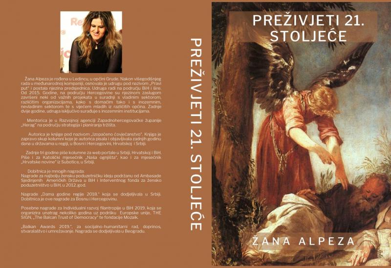 Žana Alpeza objavila knjigu ''Kako preživjeti 21. stoljeće''